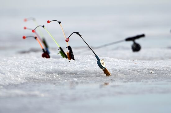 Зимняя рыбалка на Финском заливе