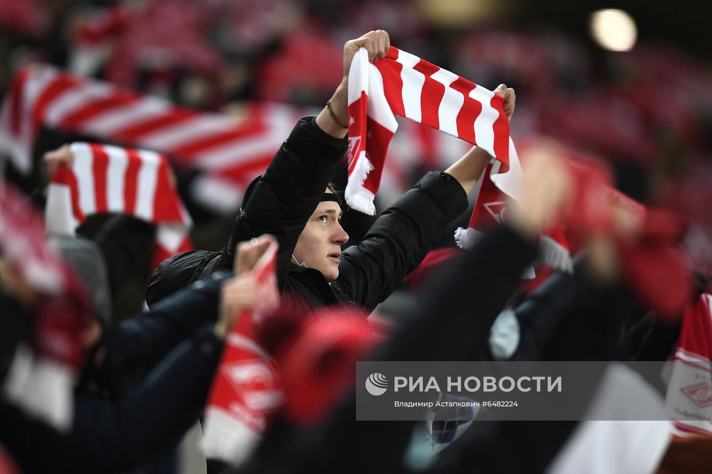Футбол. РПЛ. Матч "Спартак" - "Краснодар"