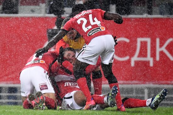 Футбол. РПЛ. Матч "Спартак" - "Краснодар"