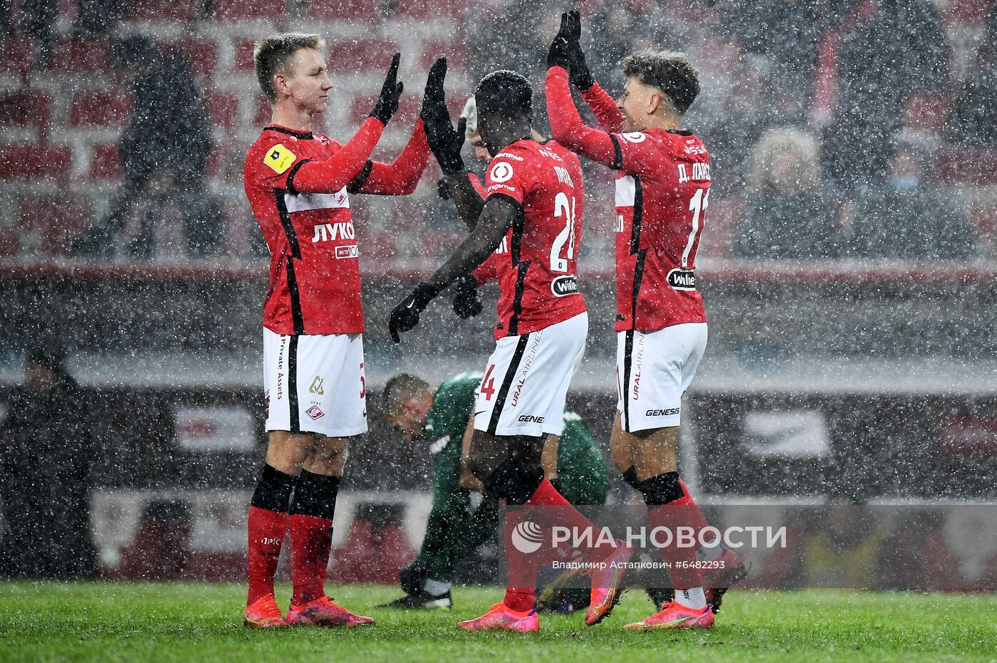 Футбол. РПЛ. Матч "Спартак" - "Краснодар"