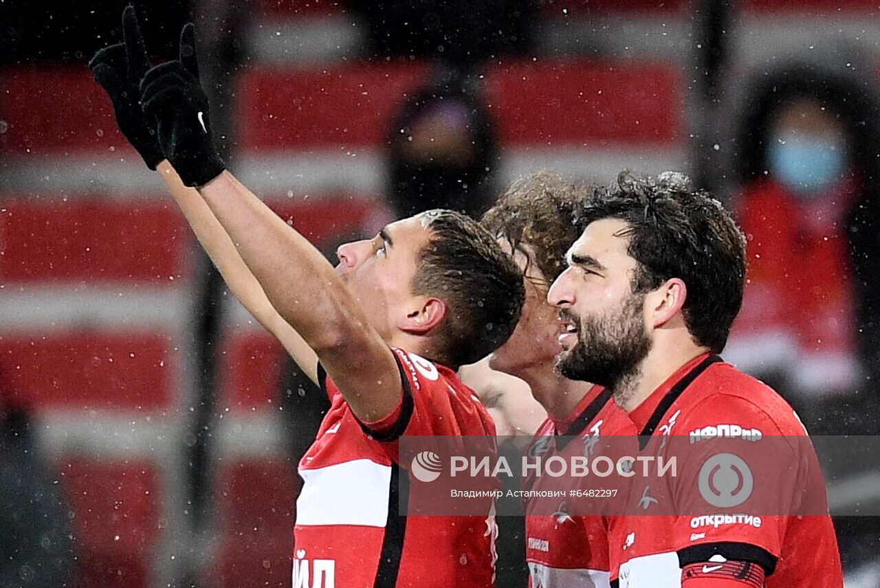 Футбол. РПЛ. Матч "Спартак" - "Краснодар"
