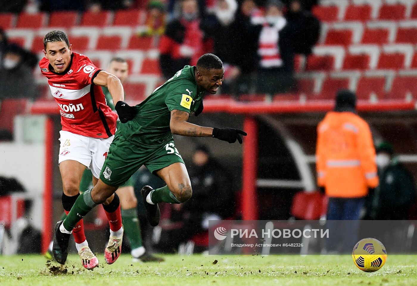 Футбол. РПЛ. Матч "Спартак" - "Краснодар"