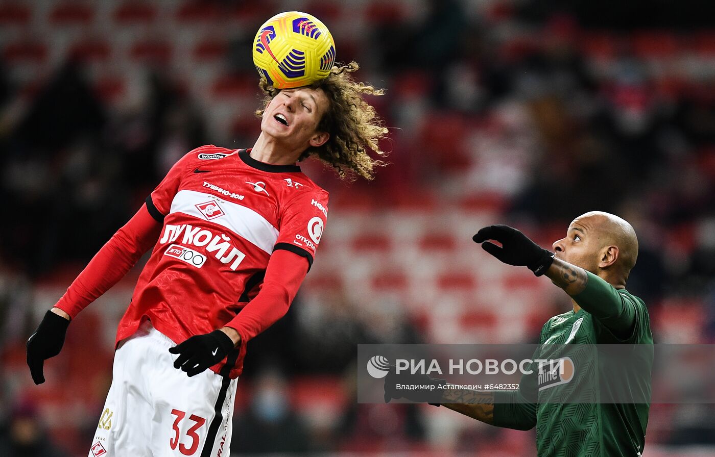 Футбол. РПЛ. Матч "Спартак" - "Краснодар"
