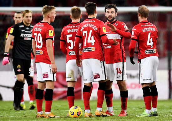 Футбол. РПЛ. Матч "Спартак" - "Краснодар"