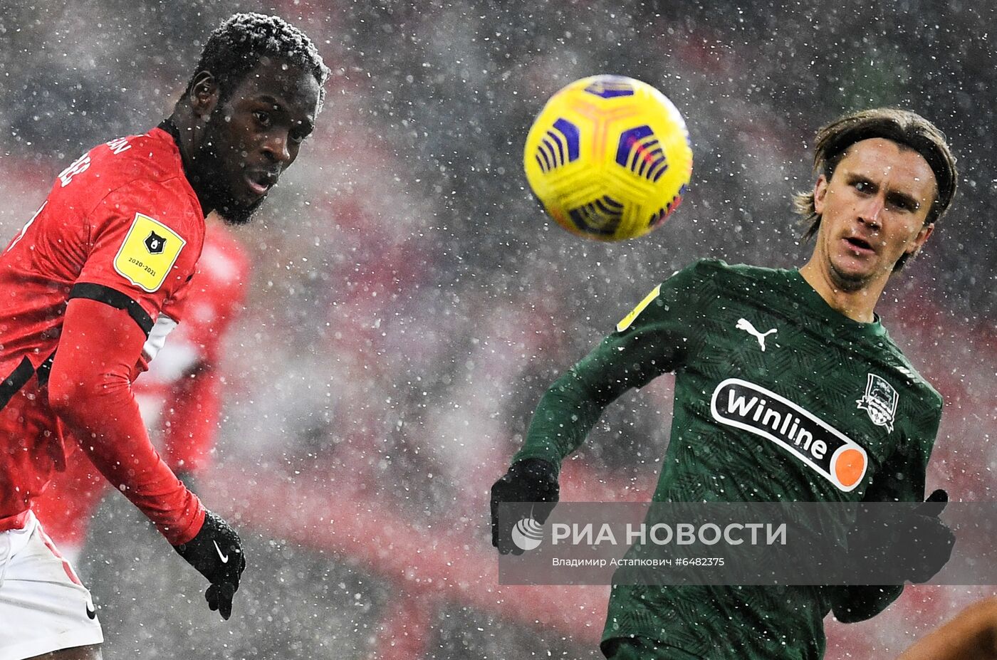 Футбол. РПЛ. Матч "Спартак" - "Краснодар"