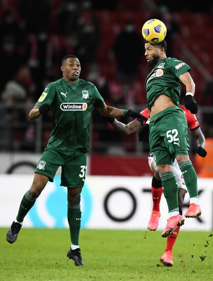 Футбол. РПЛ. Матч "Спартак" - "Краснодар"