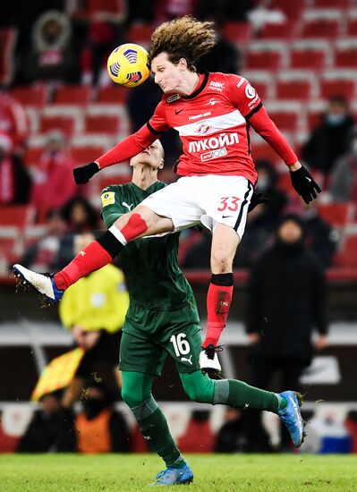 Футбол. РПЛ. Матч "Спартак" - "Краснодар"