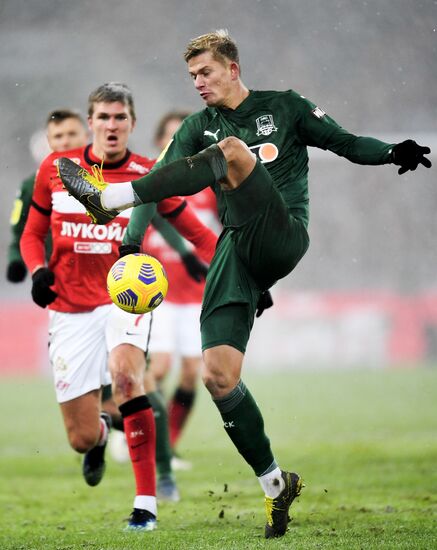 Футбол. РПЛ. Матч "Спартак" - "Краснодар"