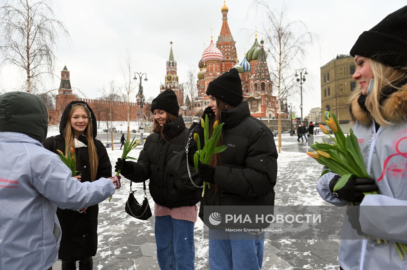 Празднование Международного женского дня 