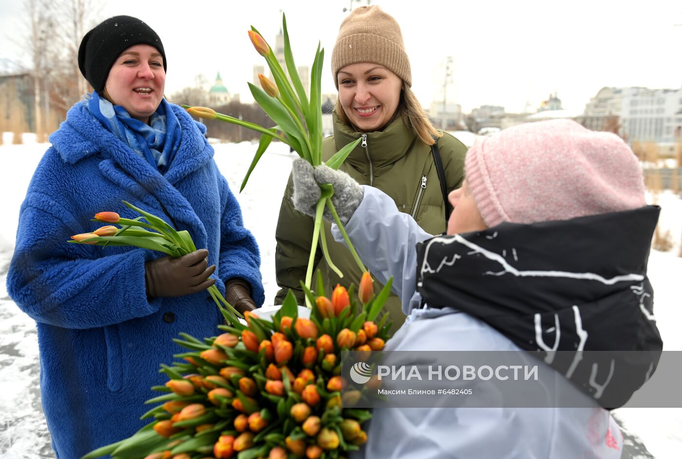 Празднование Международного женского дня 