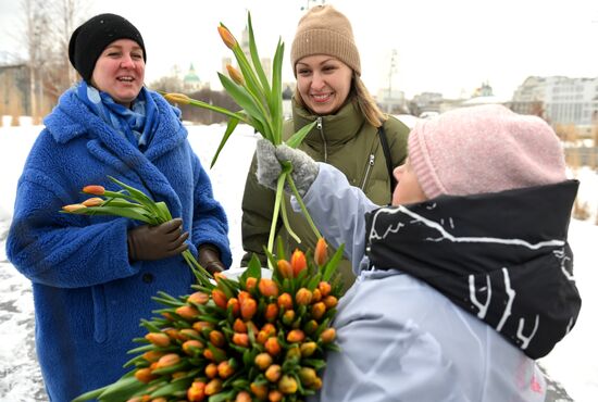 Празднование Международного женского дня 