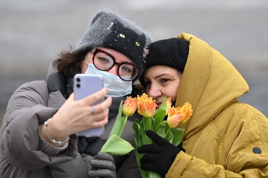 Празднование Международного женского дня 