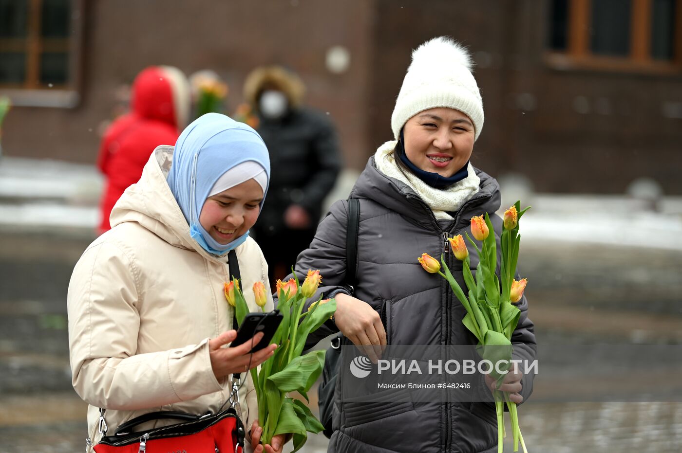 Празднование Международного женского дня 