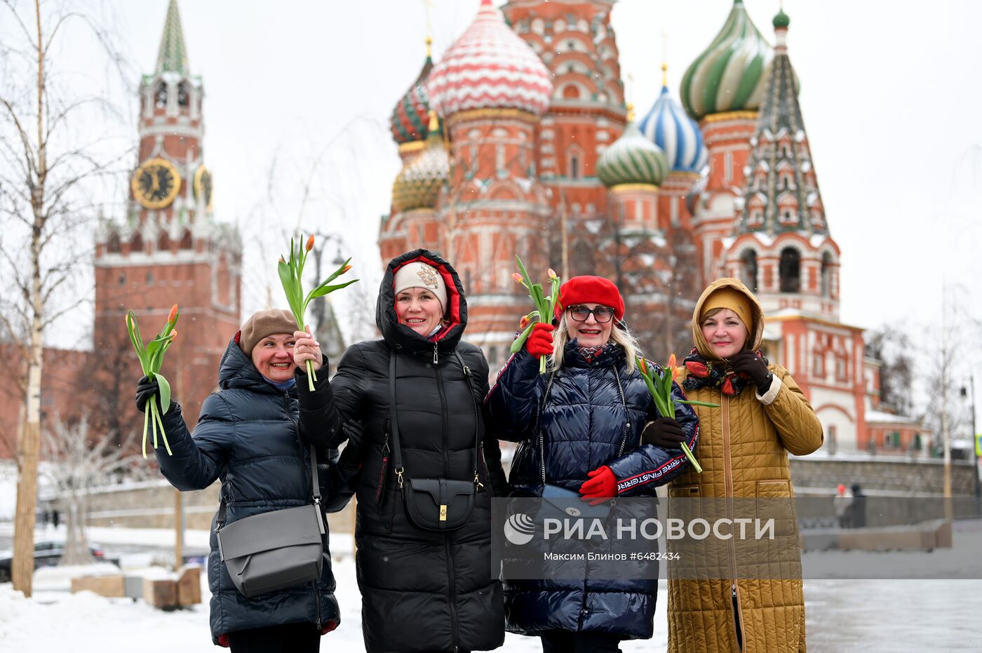 Празднование Международного женского дня 