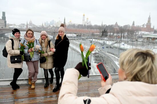 Празднование Международного женского дня 