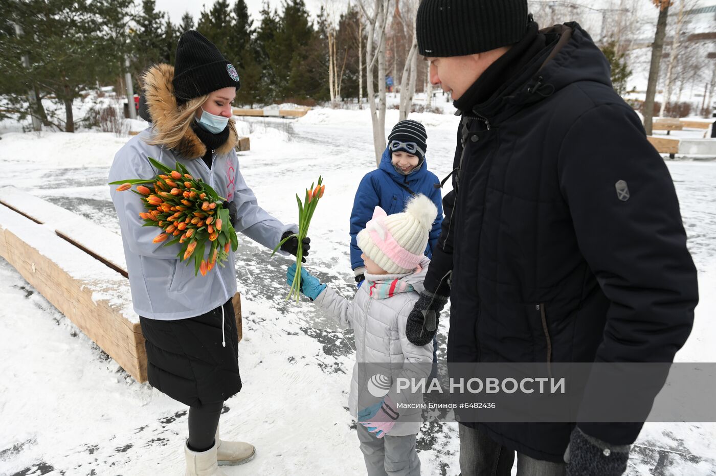 Празднование Международного женского дня 