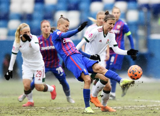 Футбол. Женщины. Суперкубок. Матч "Локомотив" - ЦСКА