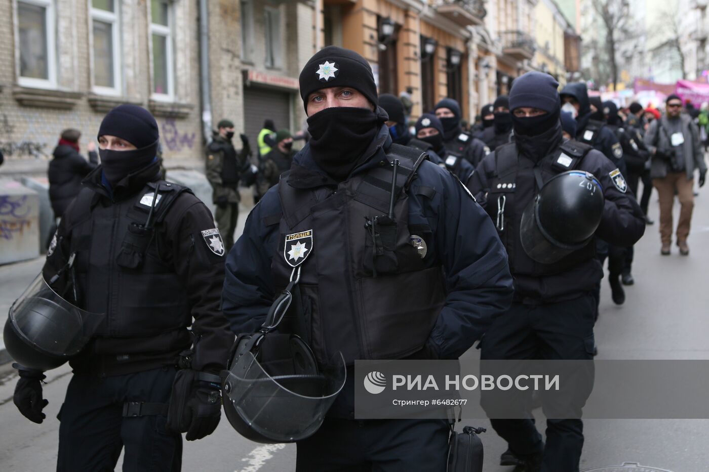 Демонстрации, посвященные Международному женскому дню, за рубежом