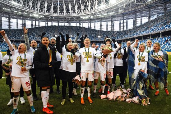 Футбол. Женщины. Суперкубок. Матч "Локомотив" - ЦСКА