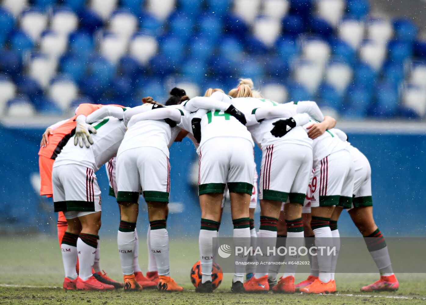 Футбол. Женщины. Суперкубок. Матч "Локомотив" - ЦСКА