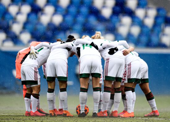 Футбол. Женщины. Суперкубок. Матч "Локомотив" - ЦСКА