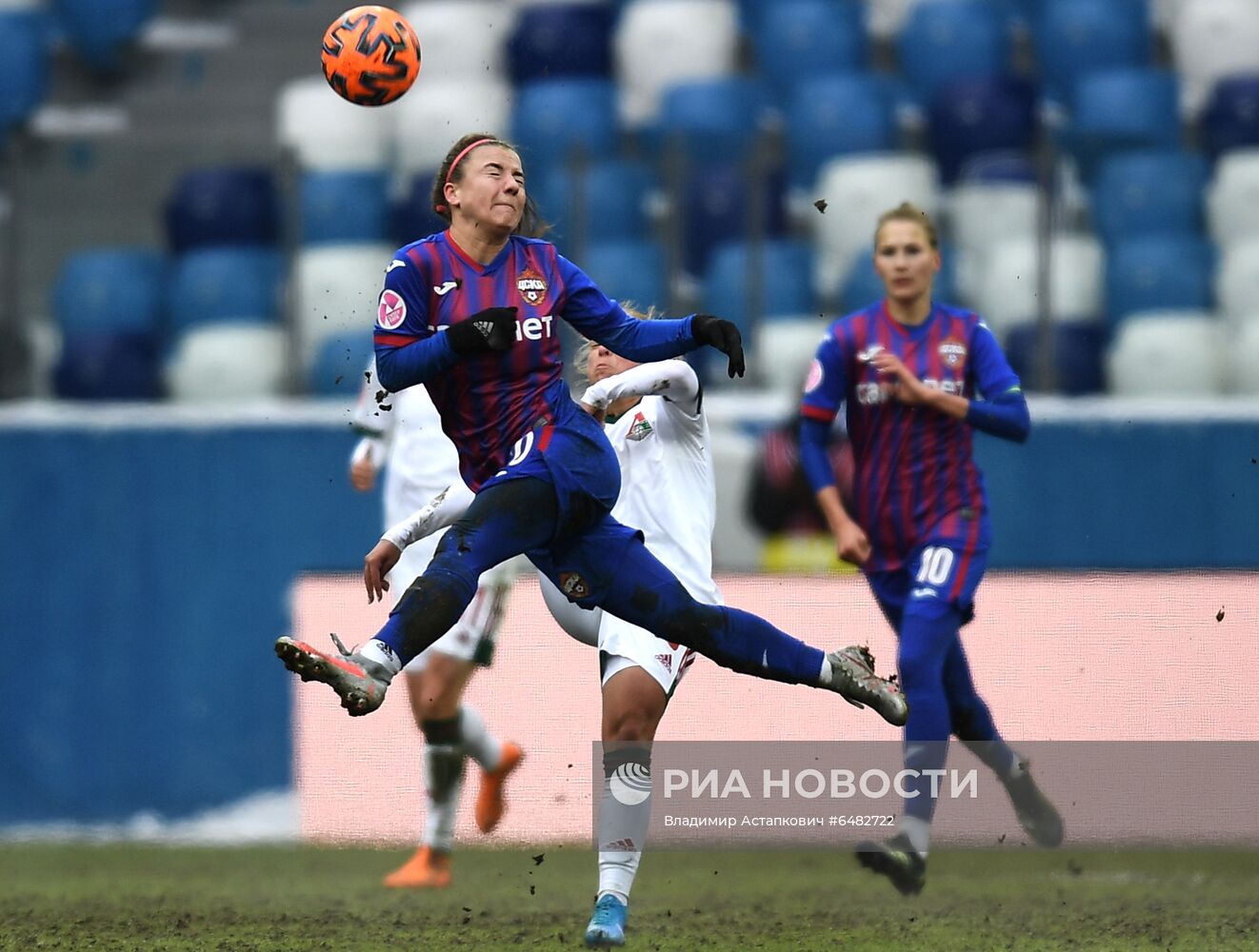 Футбол. Женщины. Суперкубок. Матч "Локомотив" - ЦСКА