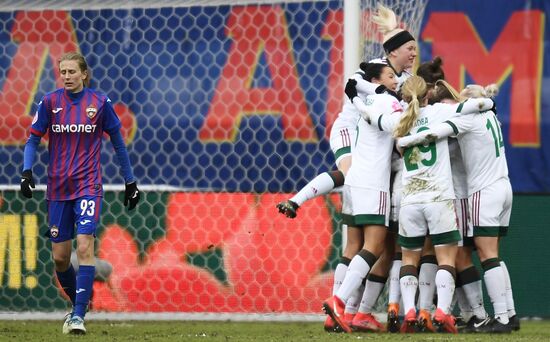 Футбол. Женщины. Суперкубок. Матч "Локомотив" - ЦСКА