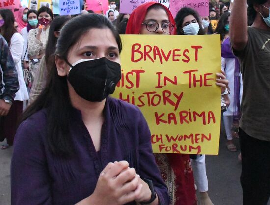 Демонстрации, посвященные Международному женскому дню, за рубежом