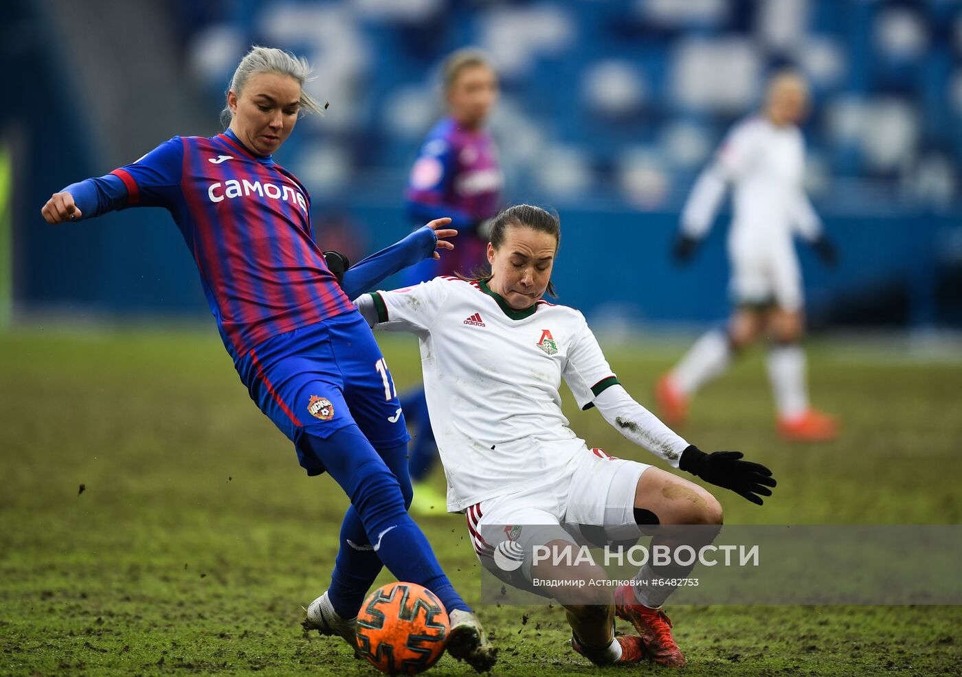 Футбол. Женщины. Суперкубок. Матч "Локомотив" - ЦСКА