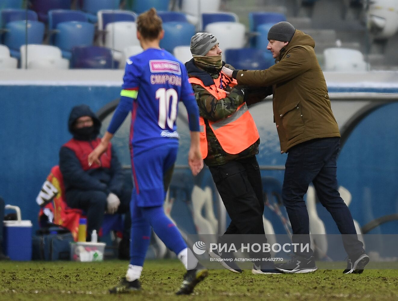 Футбол. Женщины. Суперкубок. Матч "Локомотив" - ЦСКА