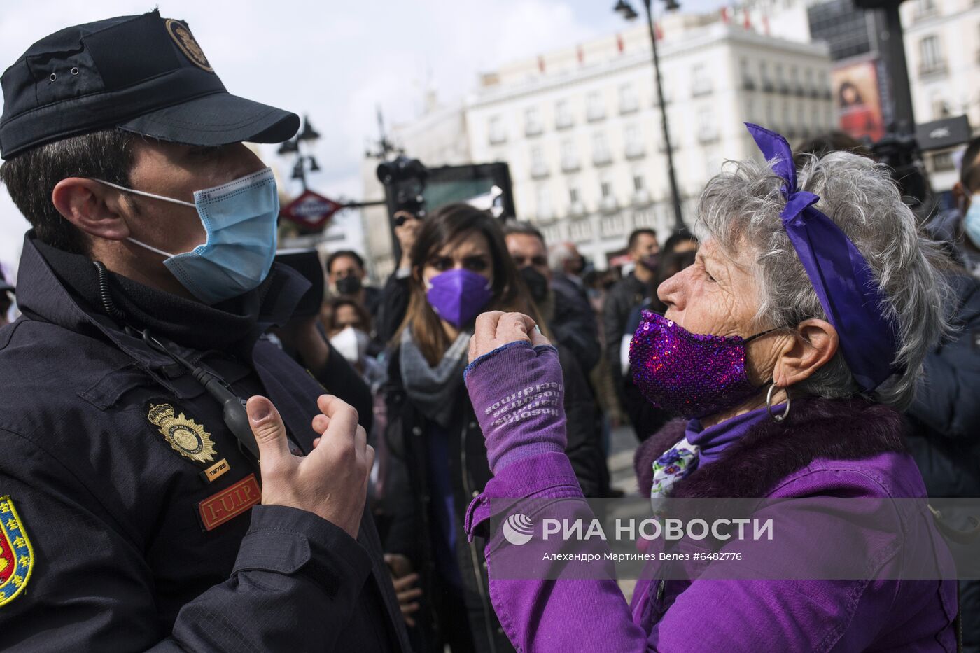 Демонстрации, посвященные Международному женскому дню, за рубежом