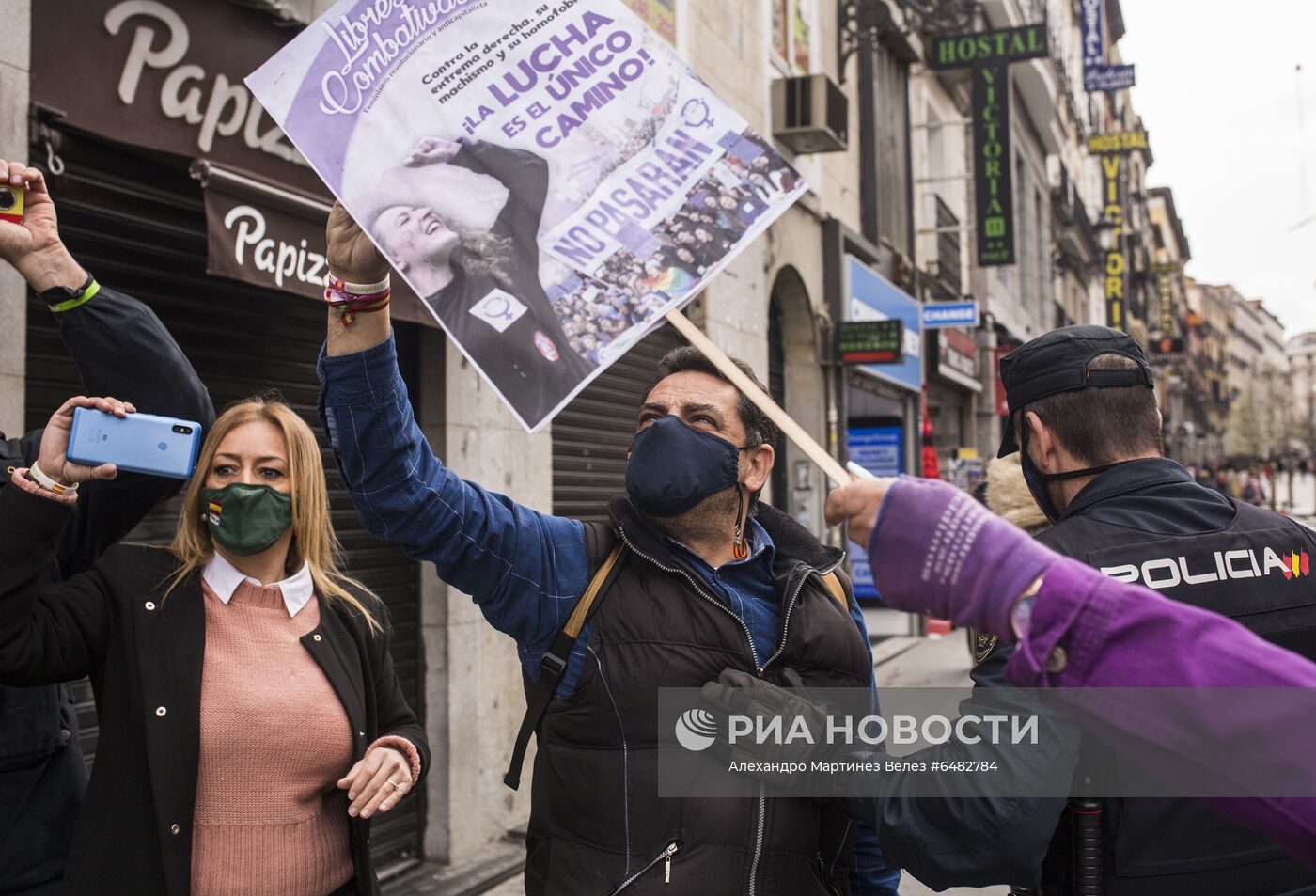 Демонстрации, посвященные Международному женскому дню, за рубежом