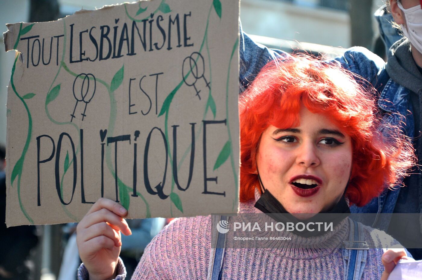 Демонстрации, посвященные Международному женскому дню, за рубежом