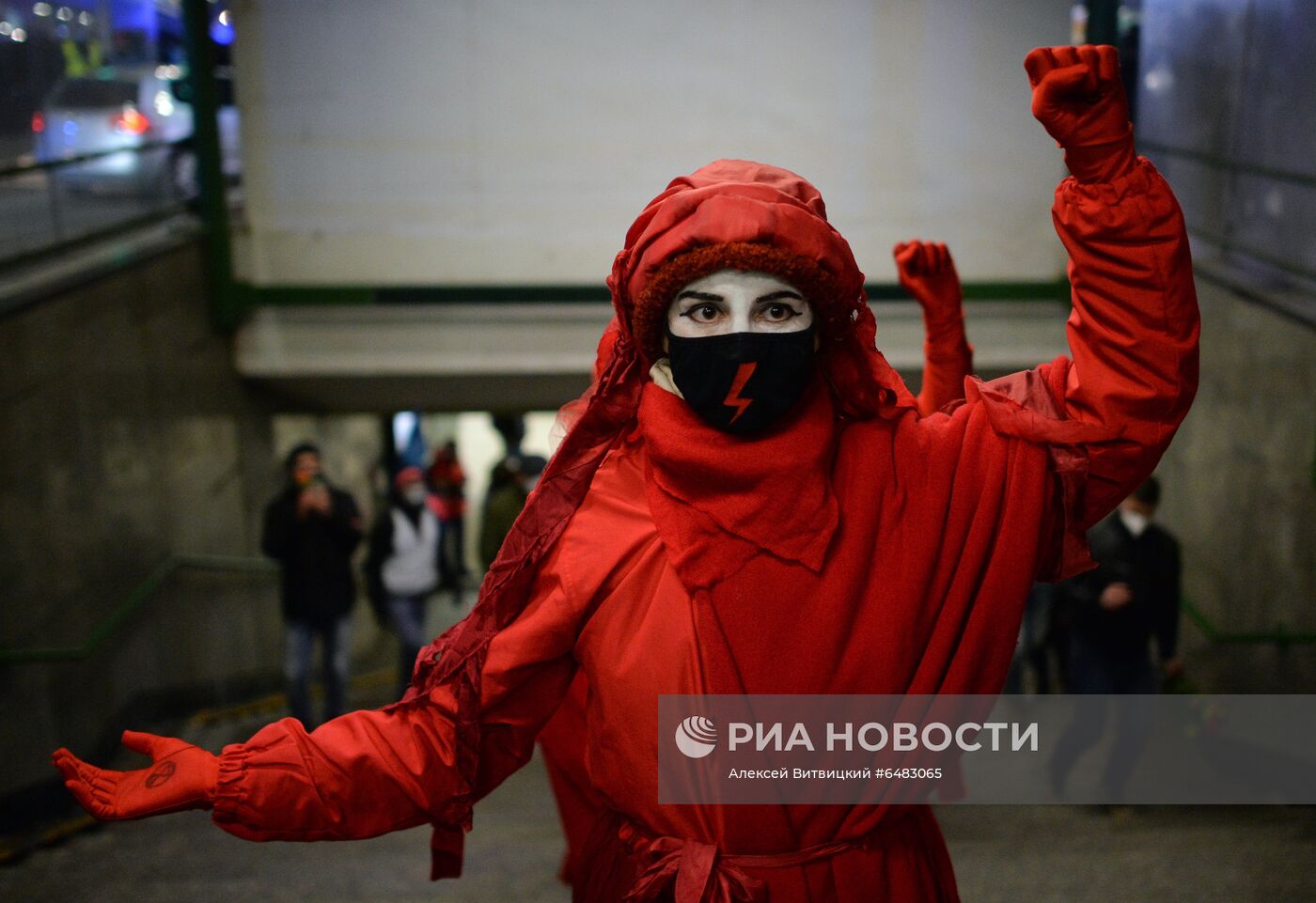 Демонстрации, посвященные Международному женскому дню, за рубежом
