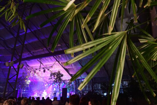 Концерт в оранжерее "Аптекарского огорода"