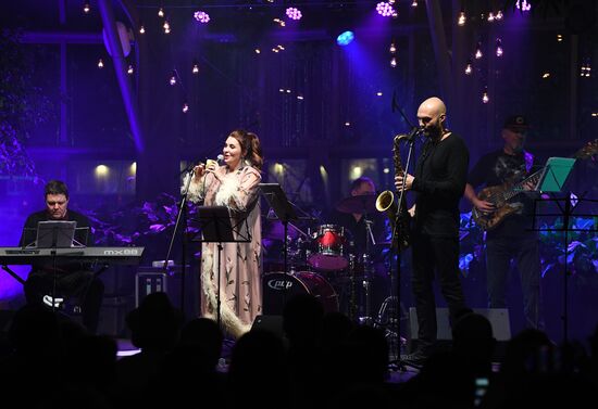 Концерт в оранжерее "Аптекарского огорода"