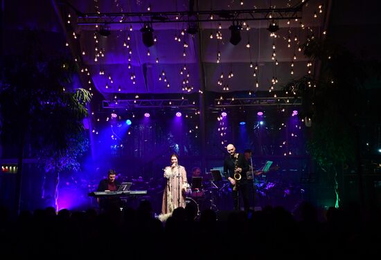 Концерт в оранжерее "Аптекарского огорода"