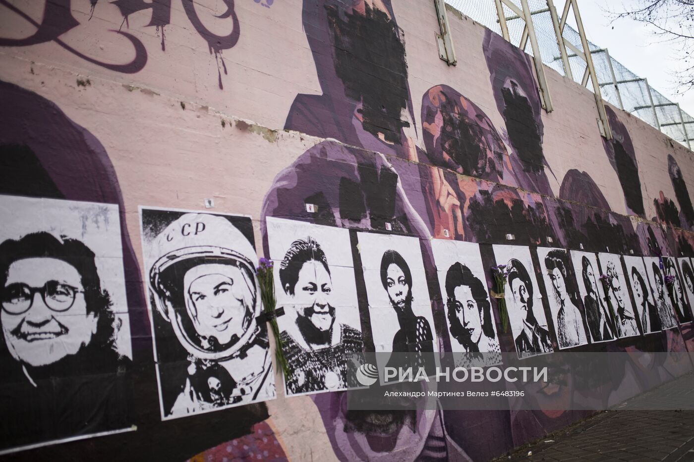 Демонстрации, посвященные Международному женскому дню, за рубежом