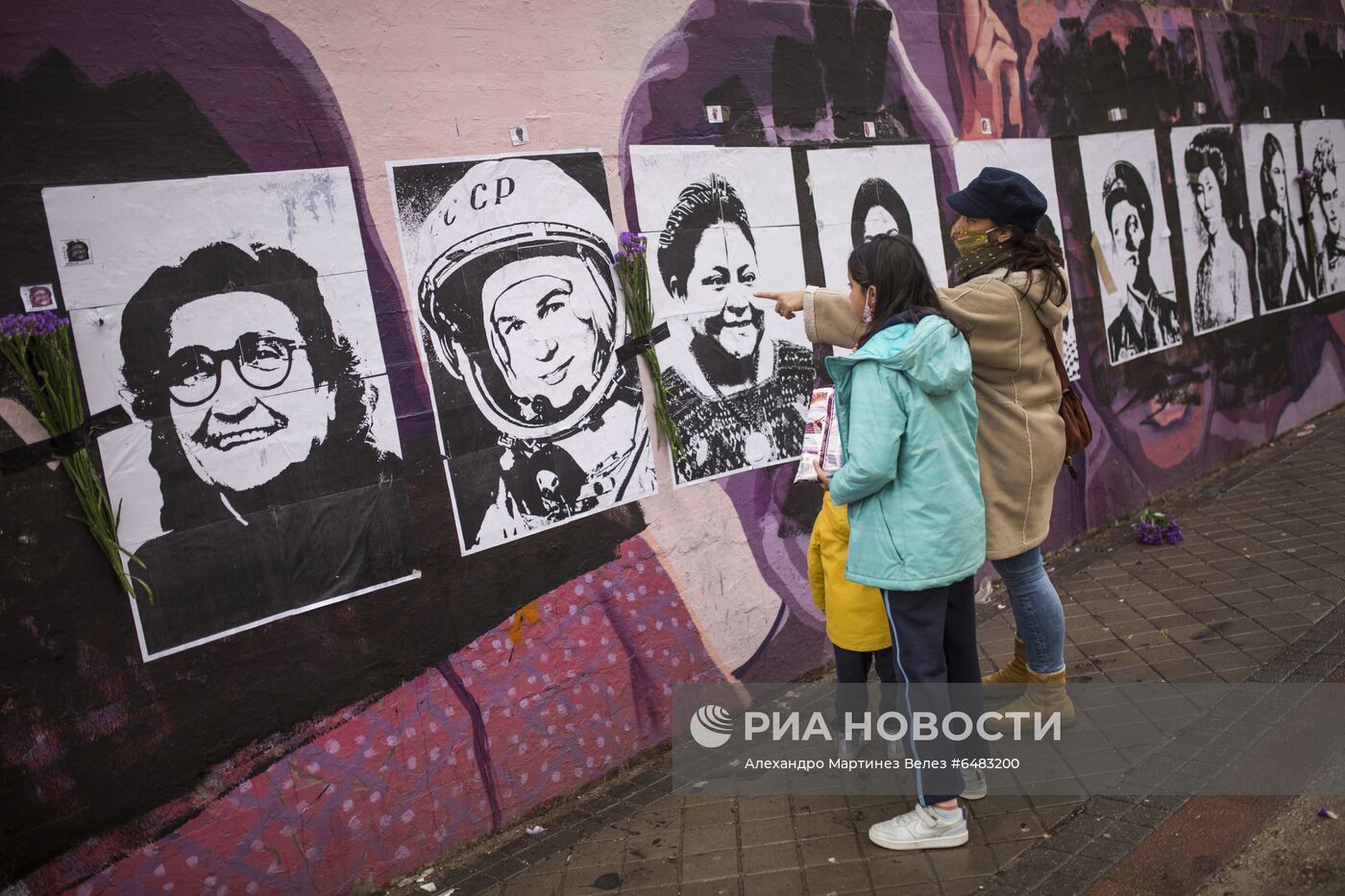 Демонстрации, посвященные Международному женскому дню, за рубежом