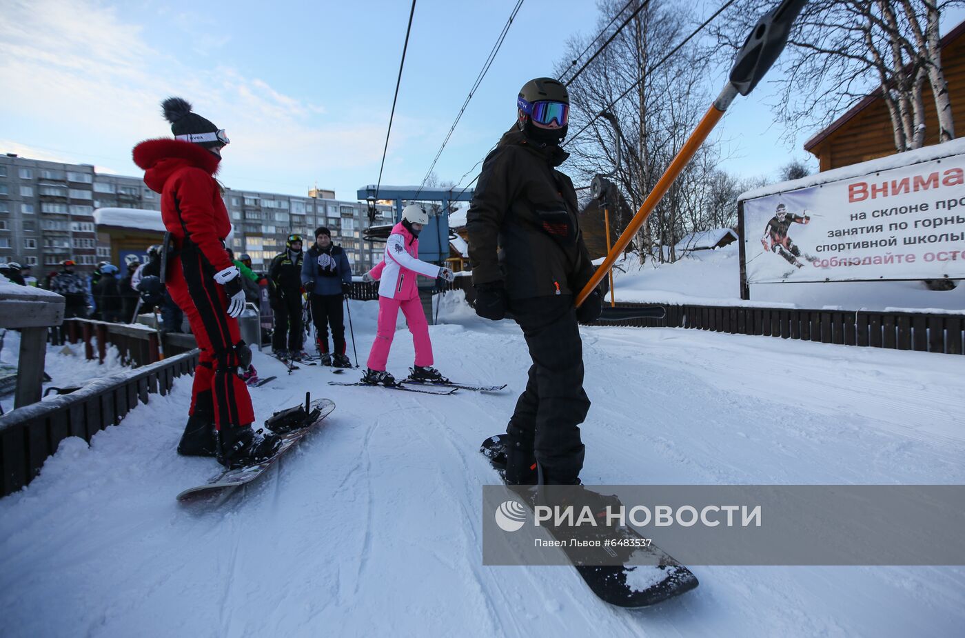 Горнолыжный комплекс "Норд Стар" в Мурманске