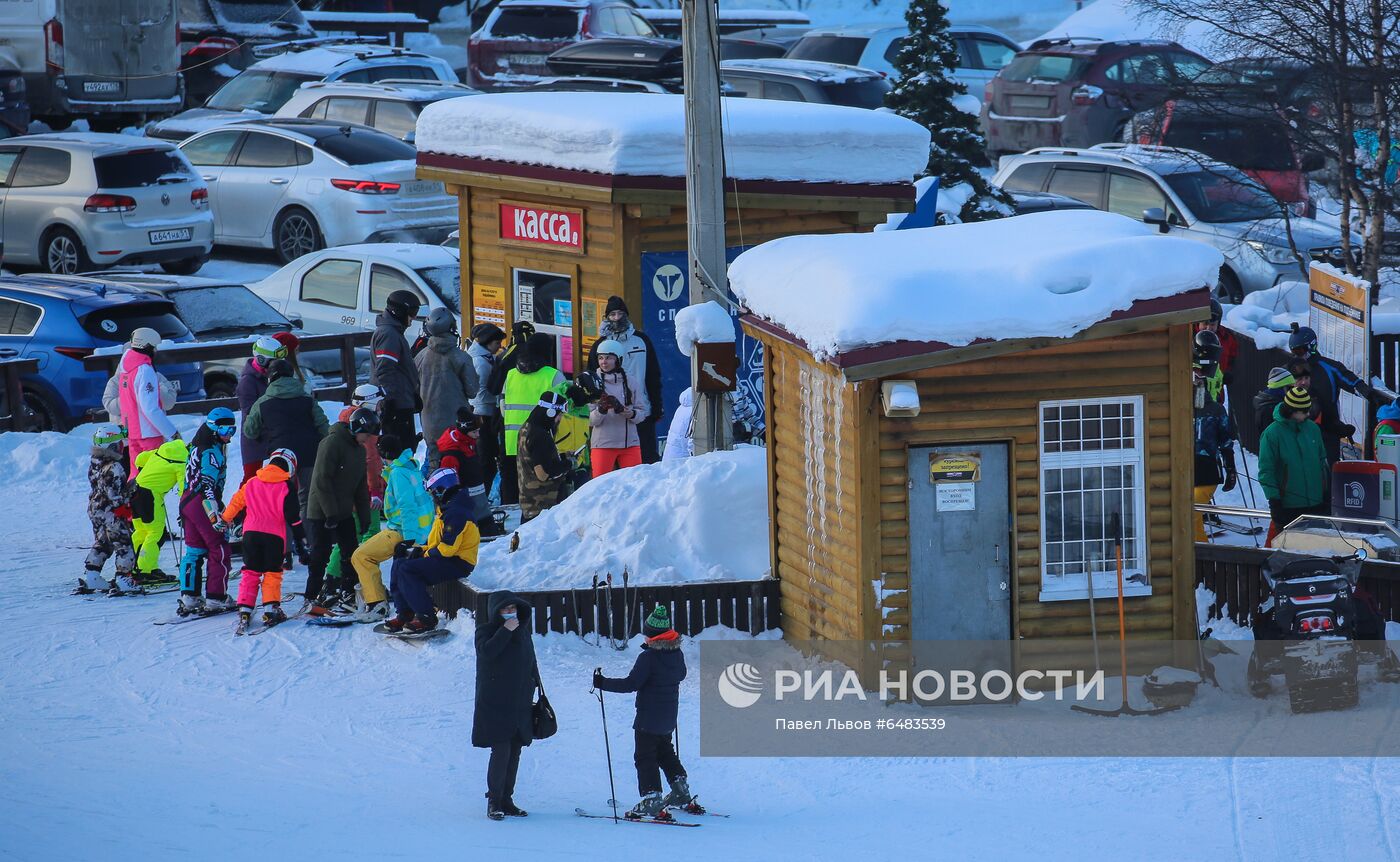 Горнолыжный комплекс "Норд Стар" в Мурманске