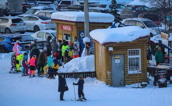 Горнолыжный комплекс "Норд Стар" в Мурманске