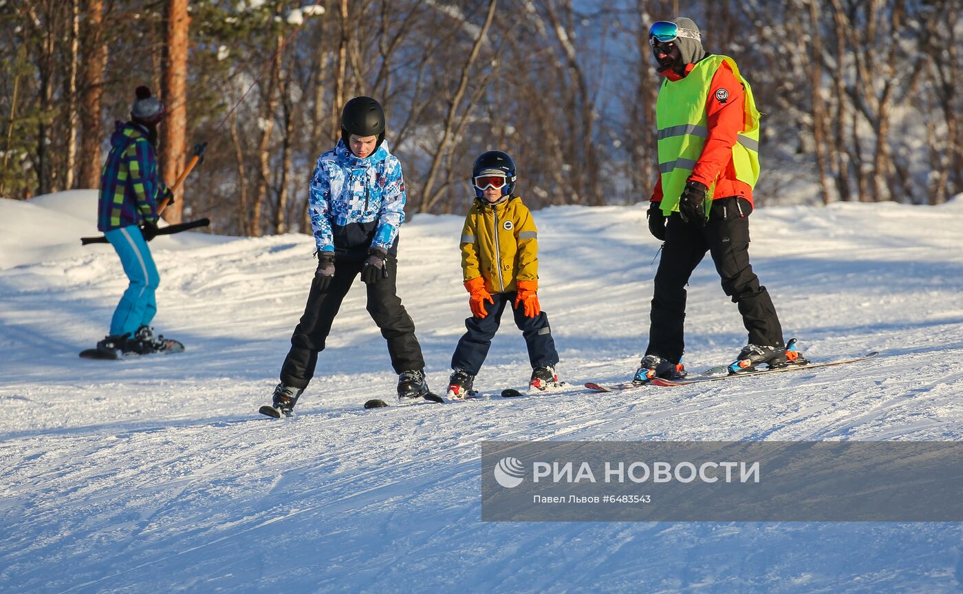 Горнолыжный комплекс "Норд Стар" в Мурманске