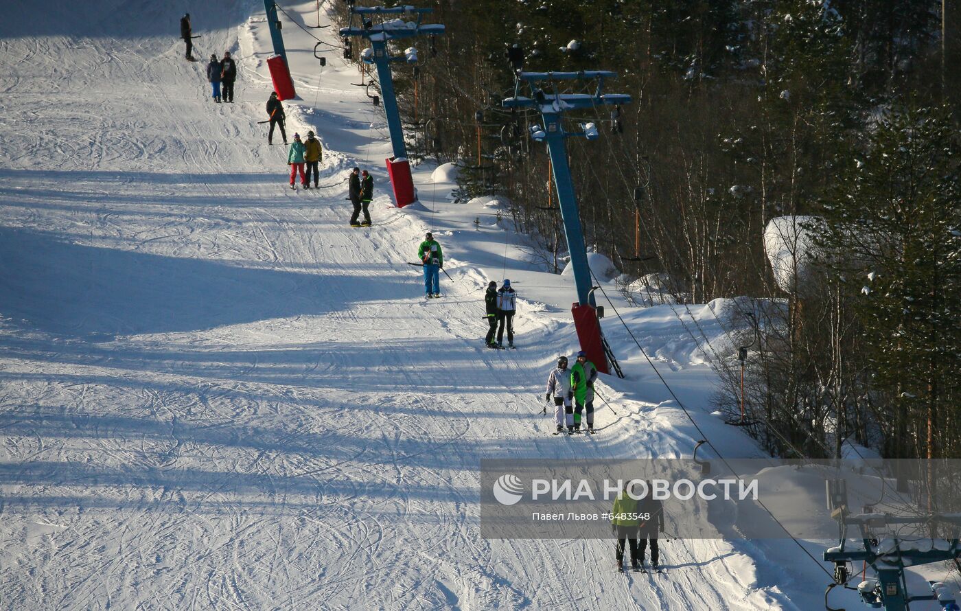 Горнолыжный комплекс "Норд Стар" в Мурманске