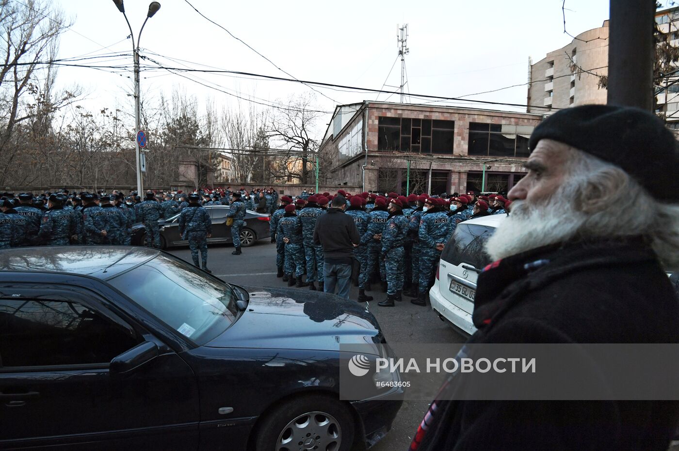 Акция протеста оппозиции в Ереване