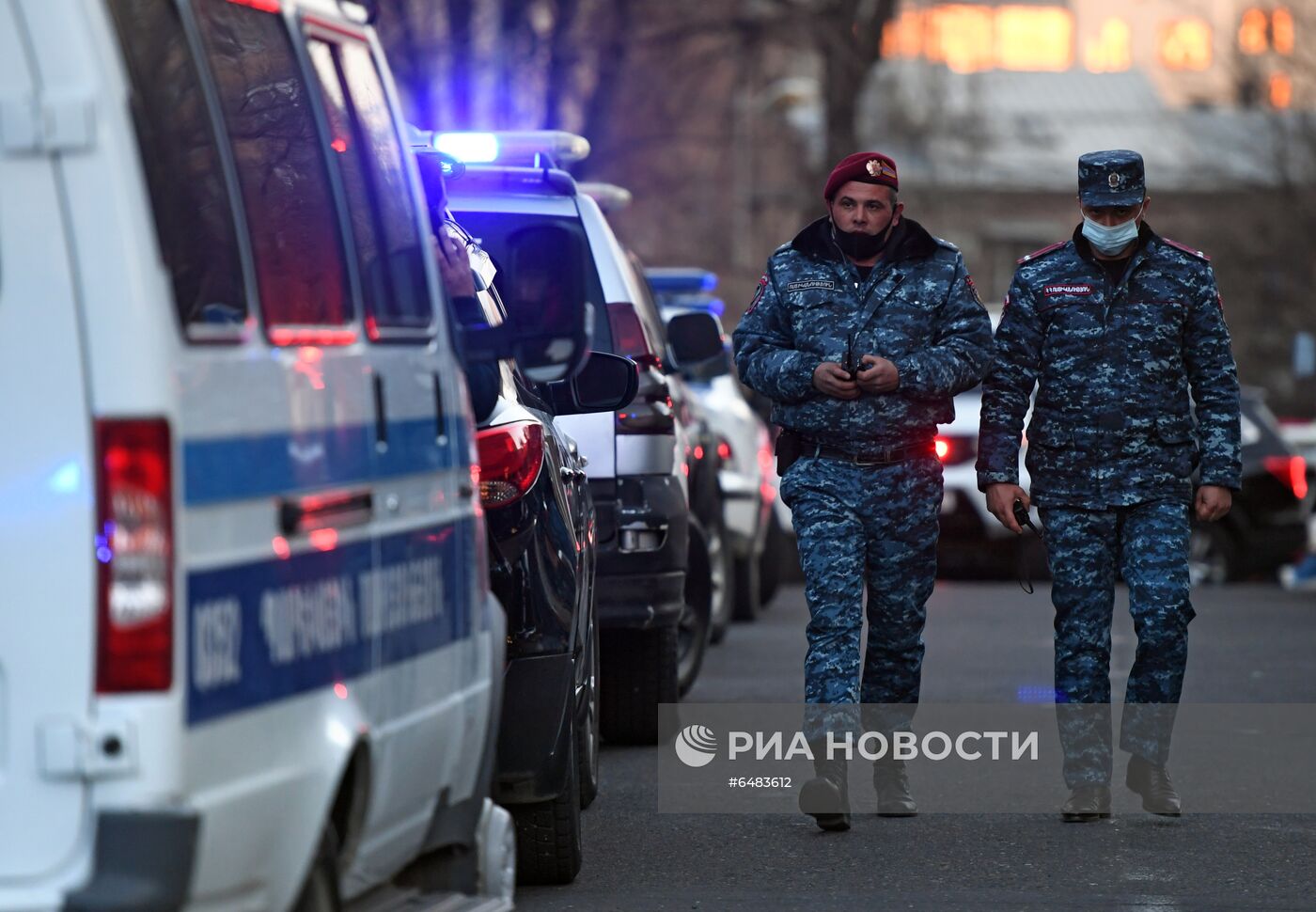 Акция протеста оппозиции в Ереване