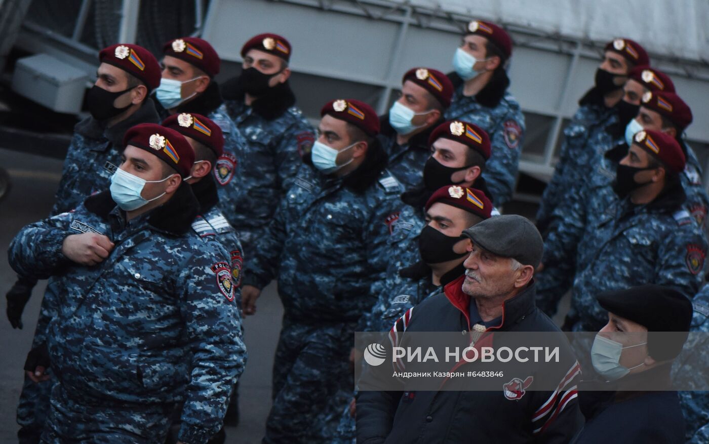 Акция протеста оппозиции в Ереване