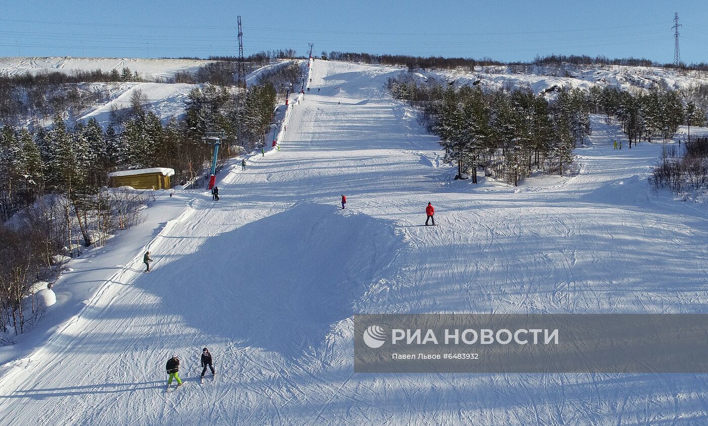 Горнолыжный комплекс "Норд Стар" в Мурманске