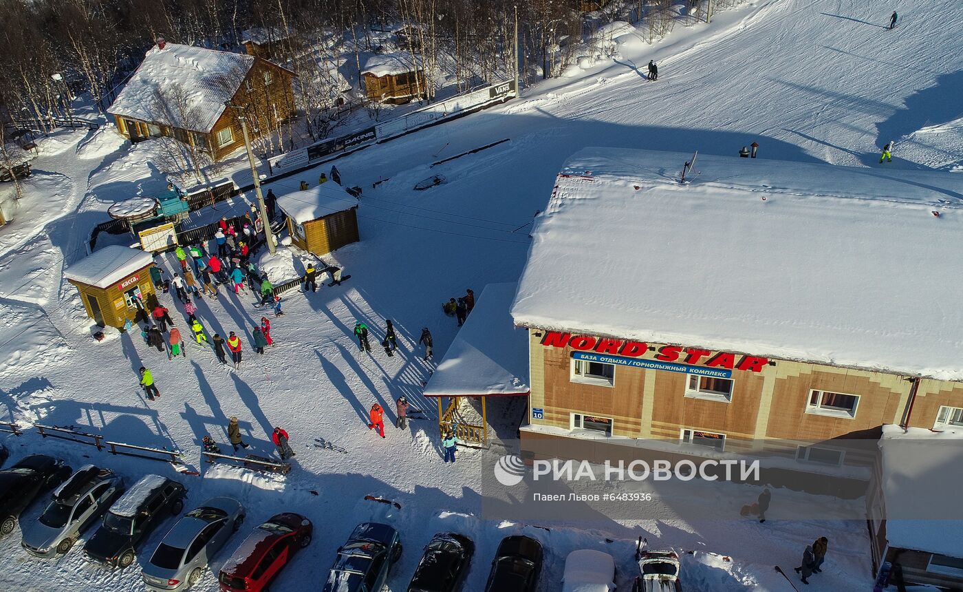 Горнолыжный комплекс "Норд Стар" в Мурманске