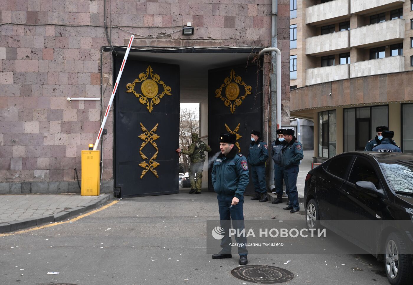 Акция протеста оппозиции в Ереване